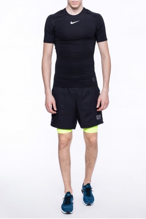 Two-layered shorts with logo, zdjęcie 2 Two-layered shorts with logo od EA7 Emporio Armani